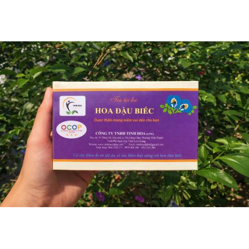 Trà hoa đậu biếc- biến sắc kỳ diệu